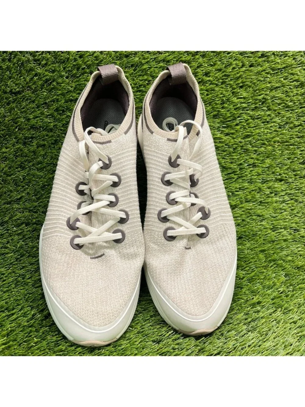 Allbirds Tree Glider Mens Size 12.5 Beige Brown Athletic Running Shoes Sneakers